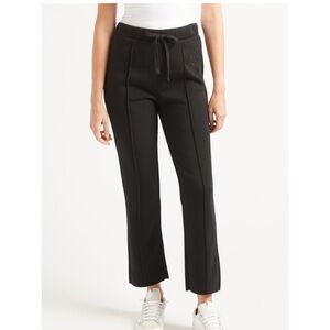 Evereve x Love Squad by Ally Love Peloton black cropped drawstring sweatpants